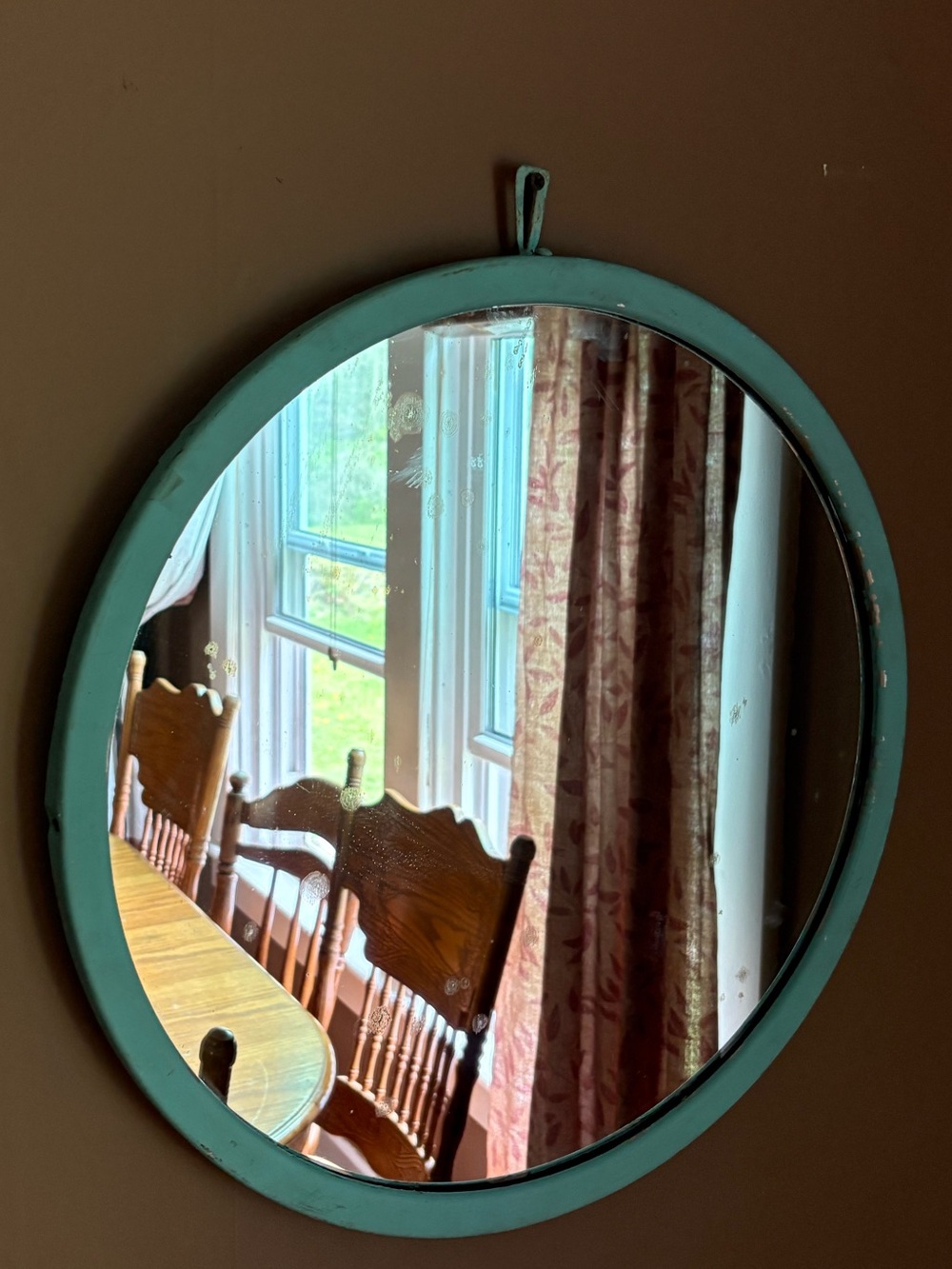 Antique Antique metal Framed Mirror